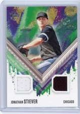 2021 Diamond Kings Jonathan Stiever Dual Jersey Relic - Chicago White Sox RS1