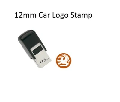COLOP 12mm Car Logo Stamp - for Service Books - Available in black, blue, green or red