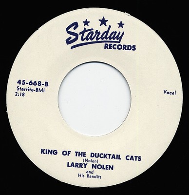 Dan Virva / Larry Nolen - King Of The Ducktail Cats - Duck Tail Cat (7inch, 4...