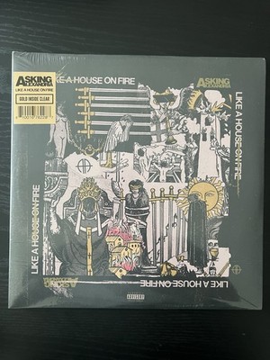 Asking Alexandria Like a House on Fire Limited Gold Clear Vinyl 2xLP 2020