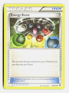 Energy Reset 98/124 Fates Collide Uncommon Trainer
