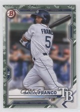 2021 Bowman Prospects Camo Border Wander Franco #BP-57 0pc6