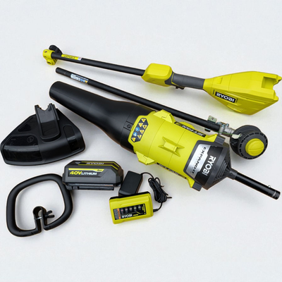 #ad Ryobi 40V Expand It Cordless Battery Attachment Capable String Trimmer amp; Blower $199.44
