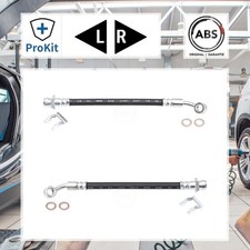2x A.b.s. SL 1462+SL 1461 Bremsschlauch Links, Rechts für Honda JAZZ III