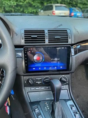 4+64G Android15 Wireless CarPlay Stereo Radio GPS AM 8Core For BMW E46 1999-2005