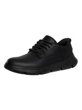 Image of Skechers Men's Slip-ins Garza Leather Trainers, Black