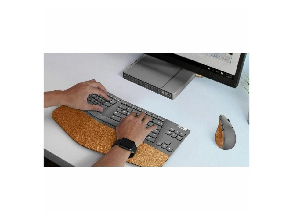 Lenovo Go Wireless Split Keyboard AI - US English - Wireless Connectivity - RF - - Image 3 of 4