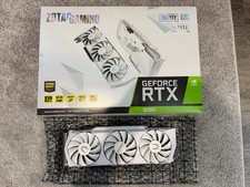 Zotac Nvidia GeForce RTX 3080 Trinity OC White Edition GPU 10GB