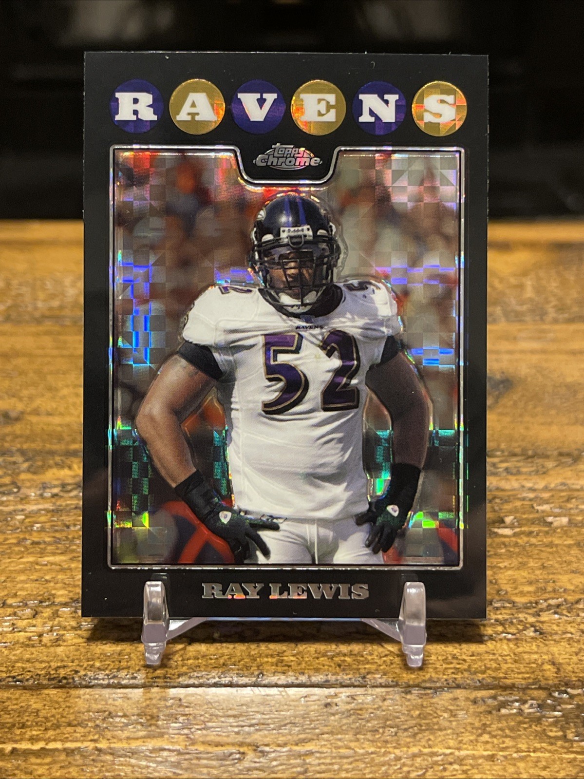 2008 Topps Chrome #TC116 Ray Lewis Xfractor