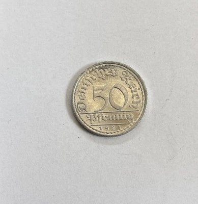 50 Pfennig - Münze - Deutsches Reich - 1921 - A - Bild 1 von 2