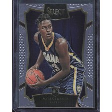 2015-16 Panini Select #8 Myles Turner Rookie Card RC Pacers. rookie card picture