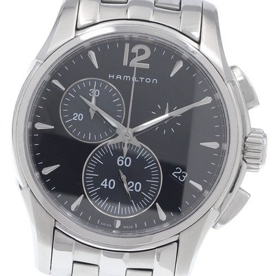 HAMILTON Jazz master H326121 Chronograph black Dial Quartz Men's Watch_959399