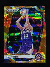 2024 Panini Prizm WNBA #62 Rae Burrell Ice Orange Prizms Los Angeles Sparks