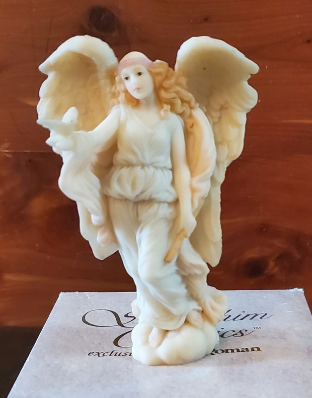 VTG 1995 Seraphim Classics "Isabel" #63656 By Roman Angel with Dove..New In Box