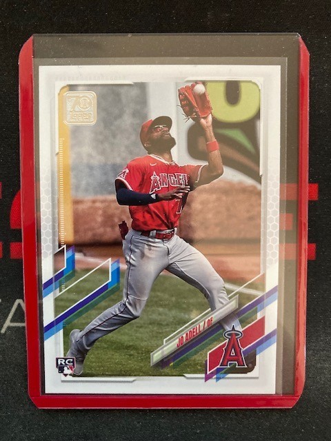2021 Topps #43 Jo Adell Factory Set Bonus: Rookie Image Variation