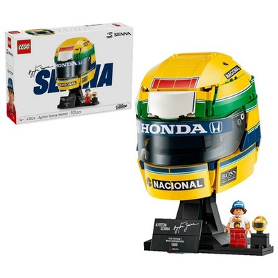 LEGO Editions Formula 1 43024 Ayrton Senna Helm Bausatz, Mehrfarbig