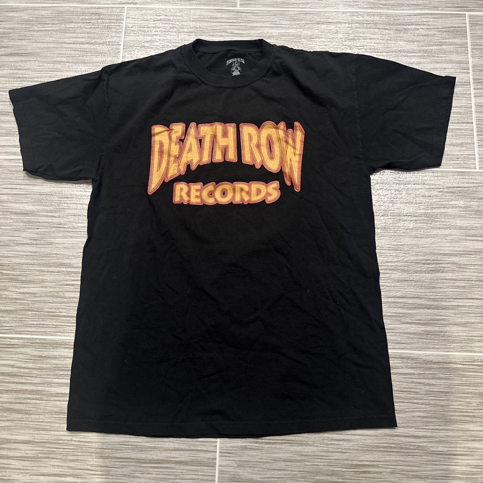 FILA Crooks & Castles X Death Row Records Maglietta Collab Nera Uomo L