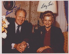GERALD R. FORD - PHOTOGRAPH SIGNED CO-SIGNED BY: FIRST LADY BETTY FORD
