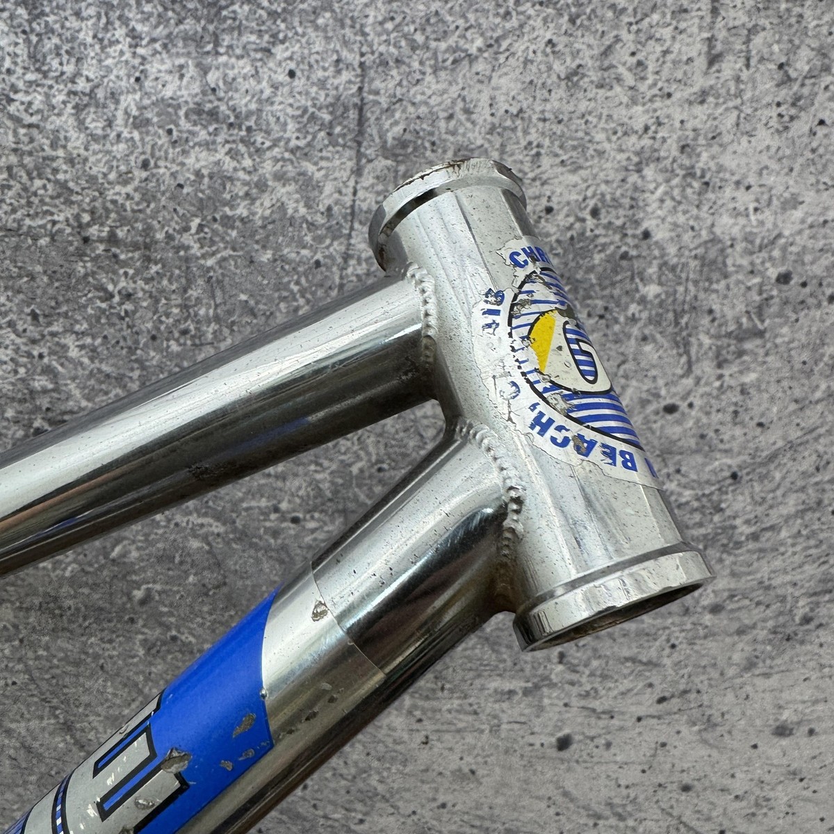 Vintage GT Mach One BMX Frame 20in Chrome CRMO 1980s Chromoly Race