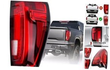 RH Tail Lights Assembly Compatible with GMC Sierra 2019 Right Passenger Side
