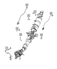 Genuine Mopar Particulate Matter Sensor 68354201AB