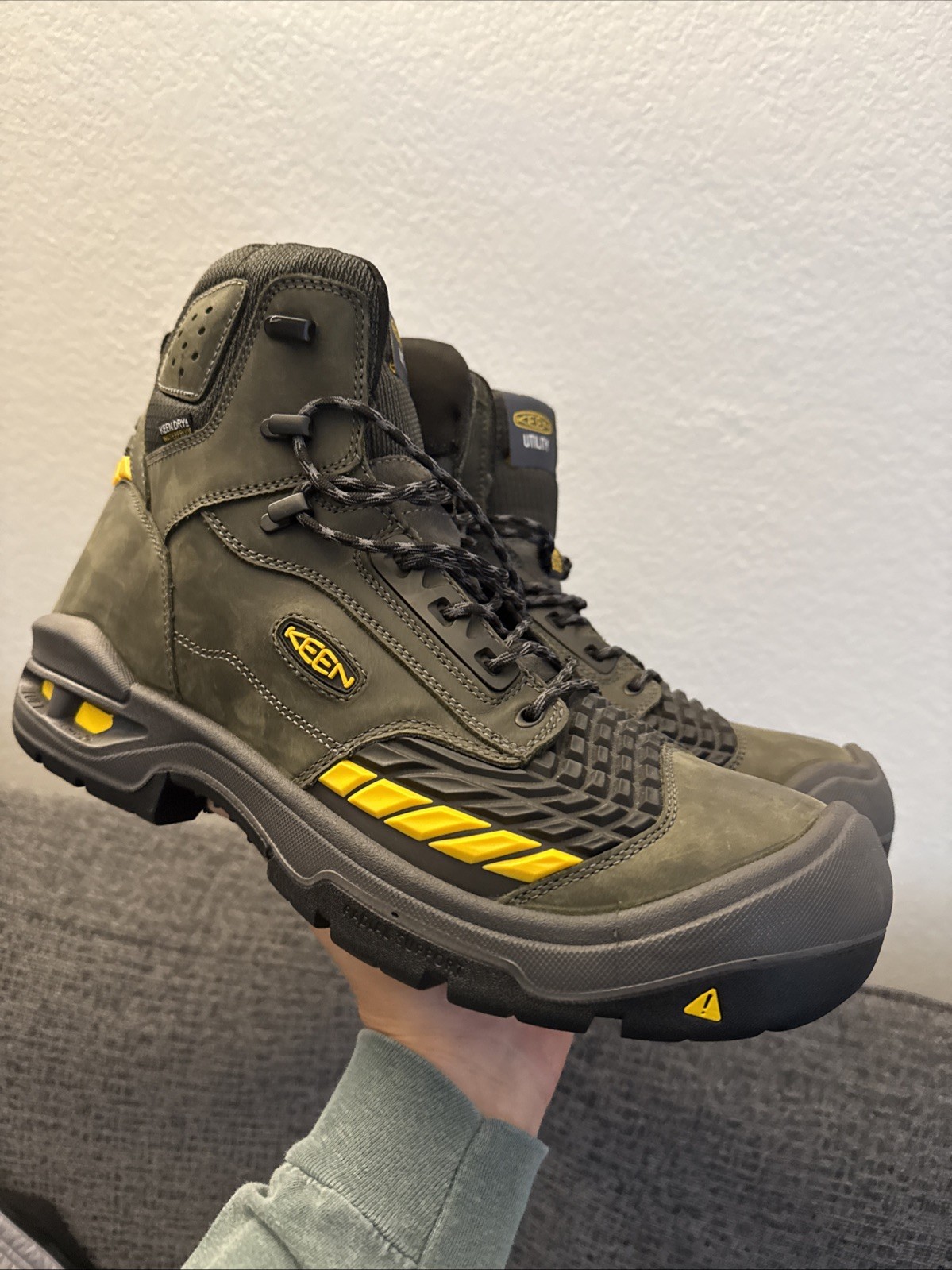 Keen Utility Troy Waterproof Composite Toe Work Boots