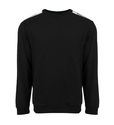 UNDERWEAR TAPE LOGO Black Sweatshirt