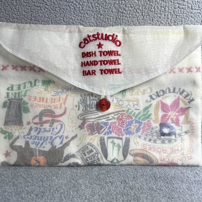 Catstudio Kentucky Derby Dish,Hand, Bar Towel.