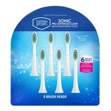 Berkley Jensen Sonic Pro Advanced Clean Replacement Brush Head, 6 Heads...