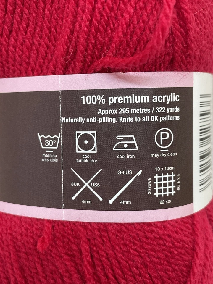 Lot Of 6: Color # 1246 (x3) # 1420 (x3) Stylecraft Special DK Yarn Preowned READ - Image 4 of 4