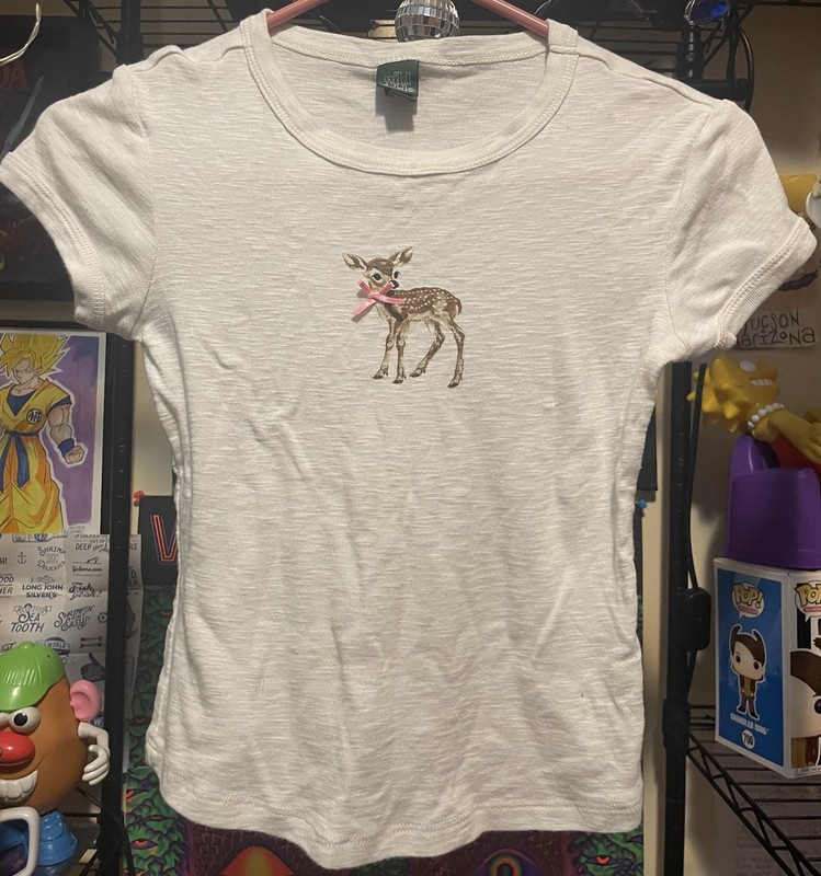 Wild Fable Junior Girls Deer Shirt Size Small