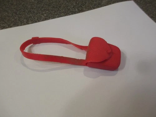 VINTAGE MARX JOHNNY WEST BEST OF THE WEST JAMIE OR JAY WEST RED SATCHEL HTF