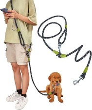 Hands Free Dog Leash Crossbody Dog Running Leash Handsfree Pet Rope for Hiking T