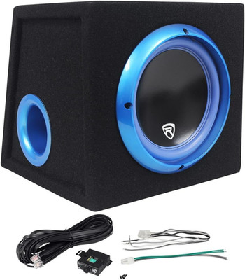 RVB8.1A 8 Inch 300W Powered Car Subwoofer 4-Ohm, Compact Design, Deep Bass, Remo