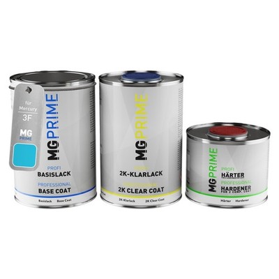 Autolack Dose Set für Mercury 3F NBNAXXA Grabber Blue Competition Blue 2,5L