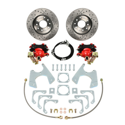 for Chevy 10 12 Bolt Rear End Chevelle El Camino Cutlass Disc Brake Kit