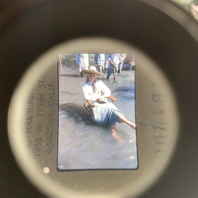 BRIGITTE BARDOT  - Rare Original Press Photo Transparency by JOHN R HAMILTON
