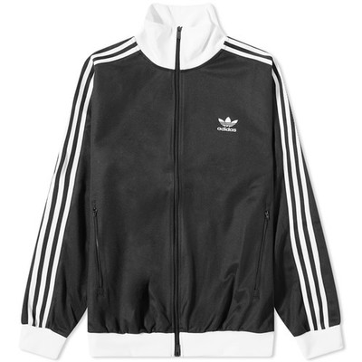 adidas Originals Classic Collared Retro Full Zip Track Jacket Logo