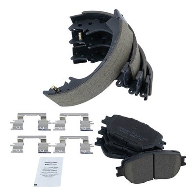 TRQ BFA81333 Disc Brake Pads For Toyota Camry 2002-2005 Front Rear 446530340