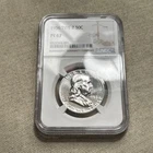 1956 US Silver PROOF Type 2 Franklin Half Dollar NGC PF67 DR A022