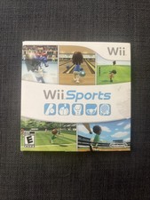 Wii Sports Nintendo Wii, 2006 Case/Sleeve And Manual Only  NO GAME DISC 