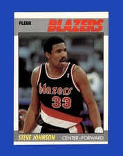 1987-88 Fleer Set-Break # 57 Steve Johnson NM-MT OR BETTER *GMCARDS*