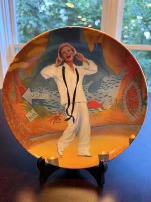 South Pacific Honey Bun Scene Knowles Collector Plate Rodgers Hammerstein 1988