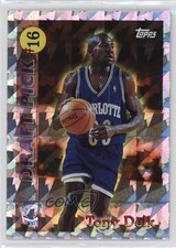 1996-97 Topps Draft Pick Tony Delk #DP16 14pp