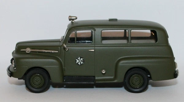 Modelos Brooklin escala 1/43 IPV16 - 1952 Ford F1 Ranger - Policía israelí Foto 2 de 4