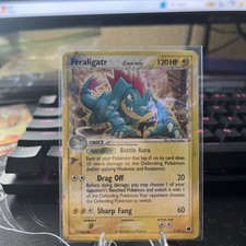 Pokemon TCG Feraligatr Holo Rare Dragon Frontiers 2/101 MP/HP