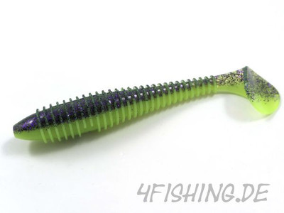 KEITECH FAT Swing Impact in 5.8'' - Farbe PURPLE CHARTREUSE (BA-EDITION)
