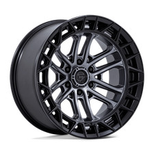 17x9 Fuel 1pc Fc874 Celsius 6x135 1mm Matte Gunmetal W M-blk Lip 4