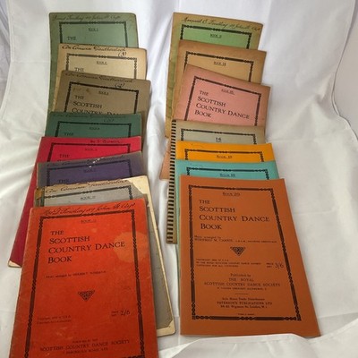 The Scottish Country Dance Books Numbers 1 2 3 4 6 7 10 11 12 14 15 18 19 & 20