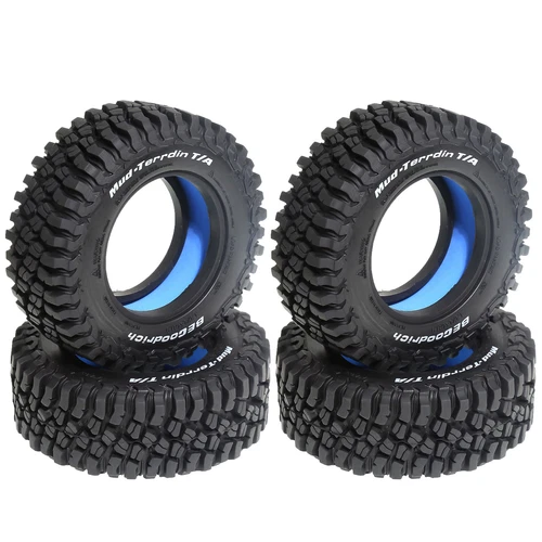 1.9 Inch Crawler Tires for 1/10 1/12 MJX D90 Camel Trophy 4WD（4pcs）